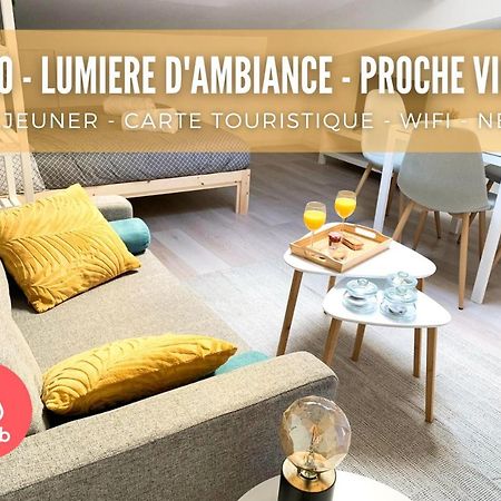 Studio Avec Lumiere D'Ambiance - Proche Victoire Lägenhet Bordeaux Exteriör bild